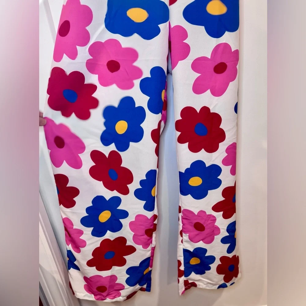 Glamorous Floral Open Back Jumpsuit - Picture 4 of 8